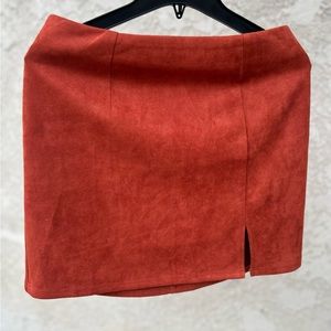 NW About Us Mini Stretch A Line Skirt Sz M